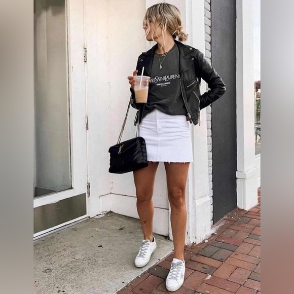 Zara Denim Mini Skirt - Picture 13 of 14